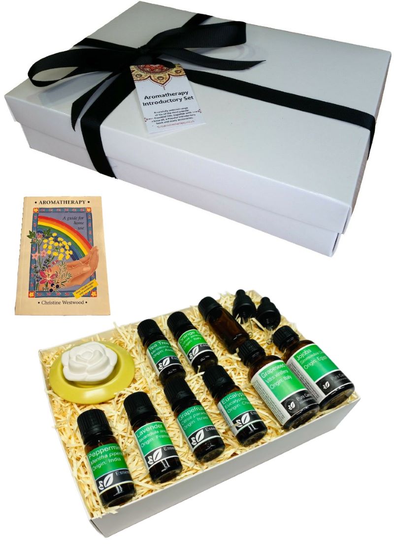 Aromatherapy Gift Set - White Gift Box
