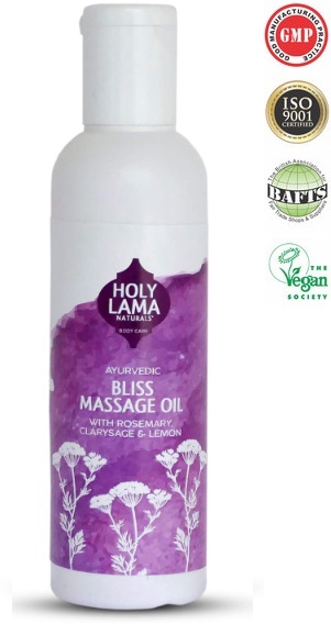 'Bliss' Holy Lama Naturals Ayurvedic Massage Oil