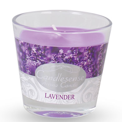 Wax Scented Jar Candle - Lavender