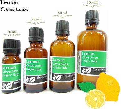 Lemon Cold Pressed Essential Oil (citrus limon)