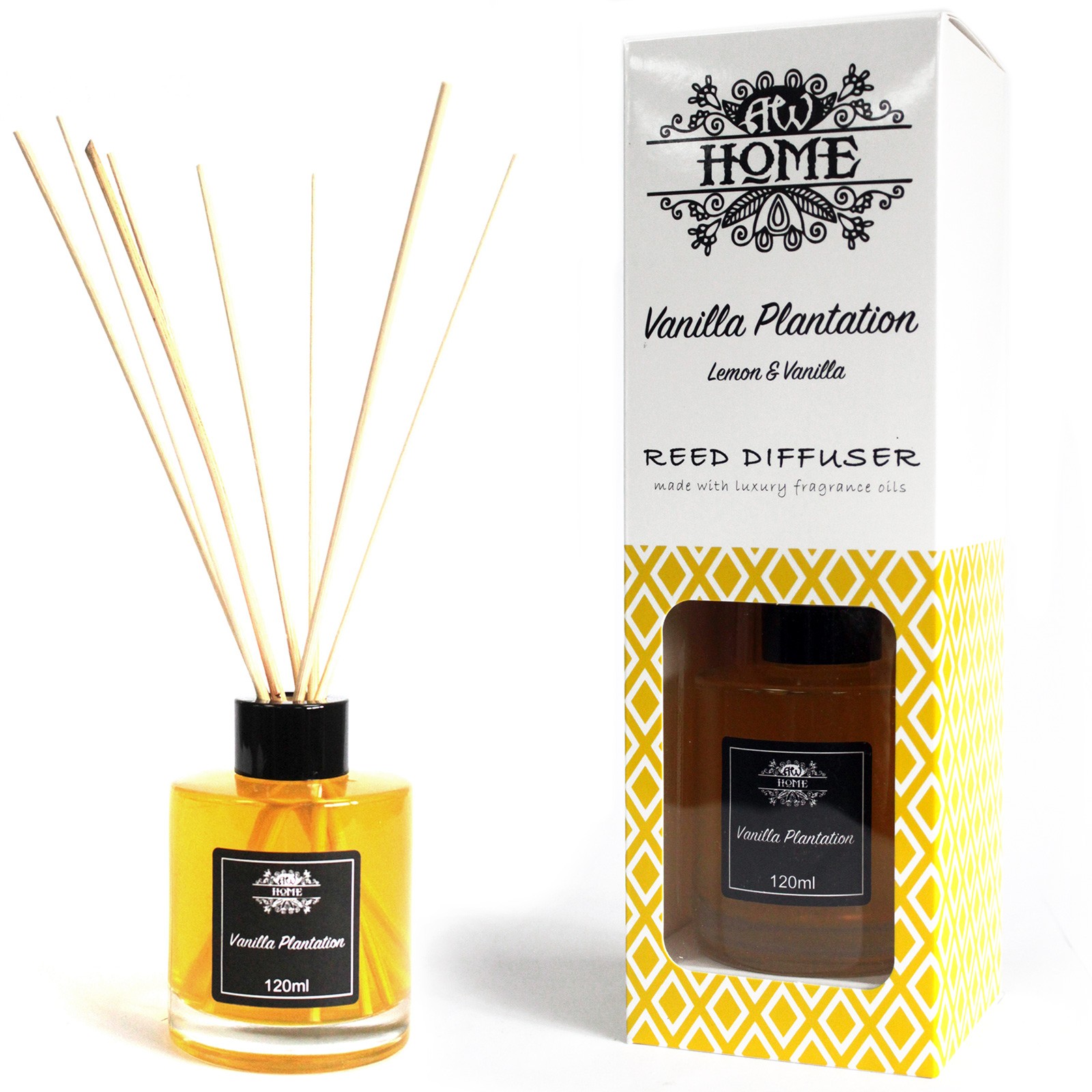 Vanilla Plantation - 120ml Reed Diffuser