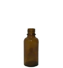 30ml Amber Glass bottle - Single Pack