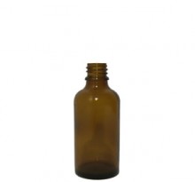 50ml Amber Glass bottle - Single Pack