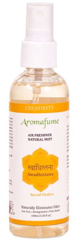 Aromafume natural air freshener room spray 2nd chakra