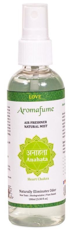 Aromafume natural air freshener room spray 4th chakra