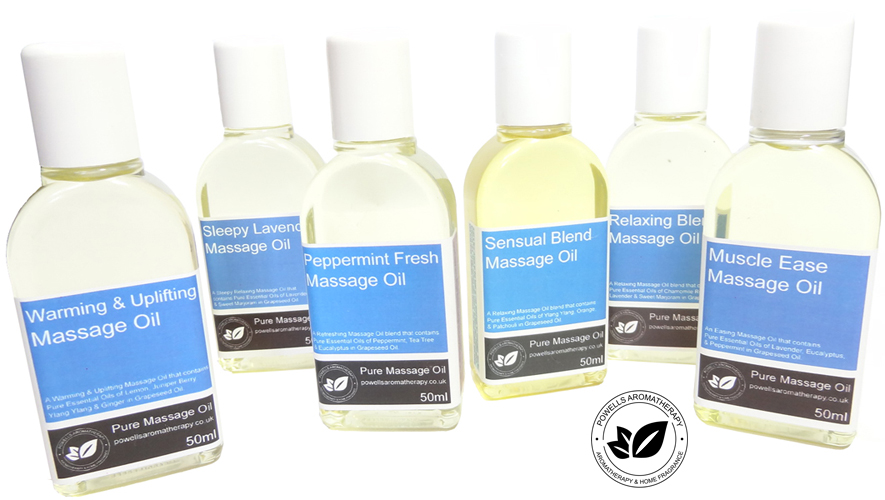 Professional Massage Oils Set  (6 A)