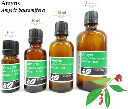 Sandalwood Amyris Essential Oil - Amyris Balsamifera