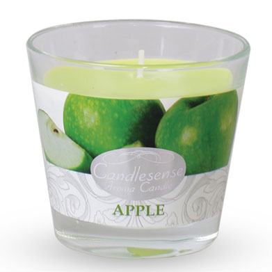 Wax Scented Jar Candle - Apple