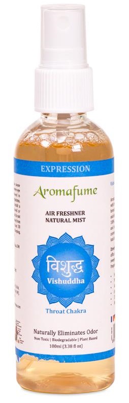 Aromafume natural air freshener room spray 5th chakra