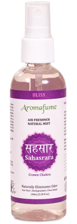 Aromafume natural air freshener room spray 7th chakra
