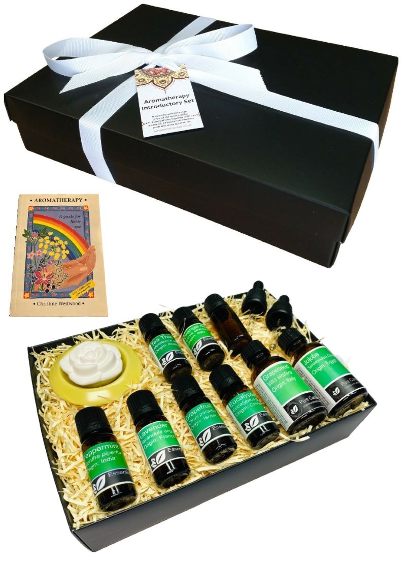Aromatherapy Gift Set - Black Gift Box