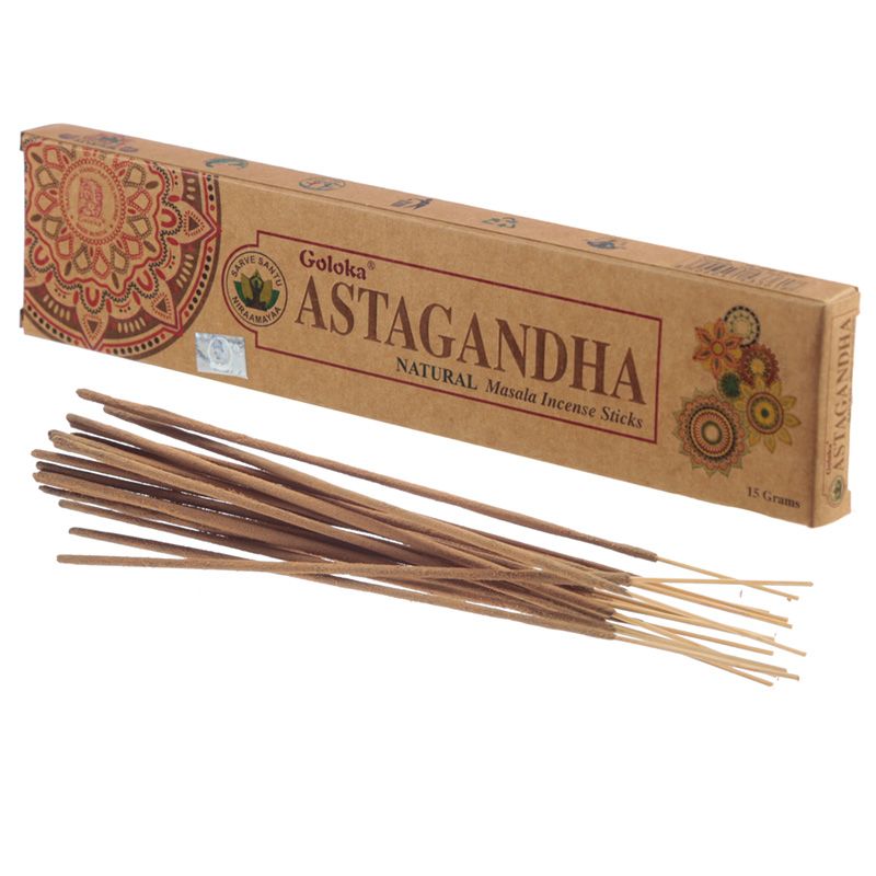Goloka Organica Masala Incense Sticks - Astagandha