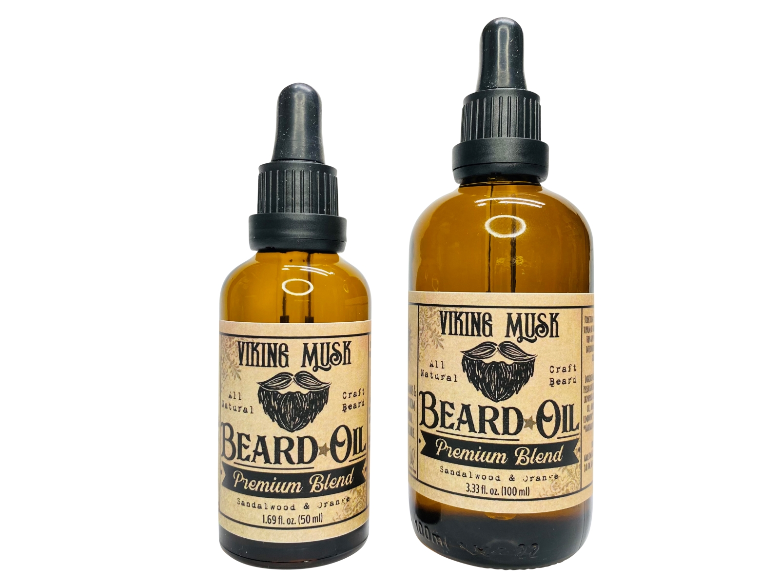 Beard Oil - Viking Musk - Cleanse