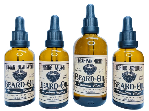 Natural Beard Oils For Men - Beard Care & Grooming