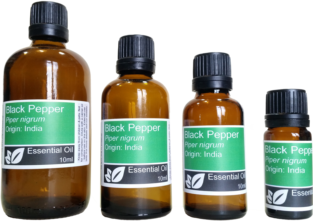 Black Pepper Essential Oil (piper nigrum)