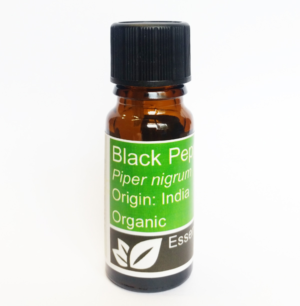 Organic Black Pepper Essential Oil (piper nigrum) 10ml