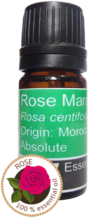 Pure Rose Maroc ABSOLUTE Essential Oil (rosa centifolia) 5ml