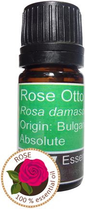 Pure Rose Otto Essential Oil ABSOLUTE (rosa damascena) 5ml