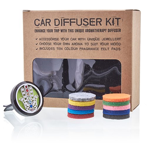 Car Diffuser Kit - Car Diffuser Kit - Hamsa - 30mm