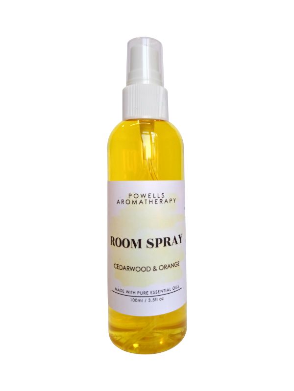 Cedarwood & Orange - Room Spray Made With Essential Oils