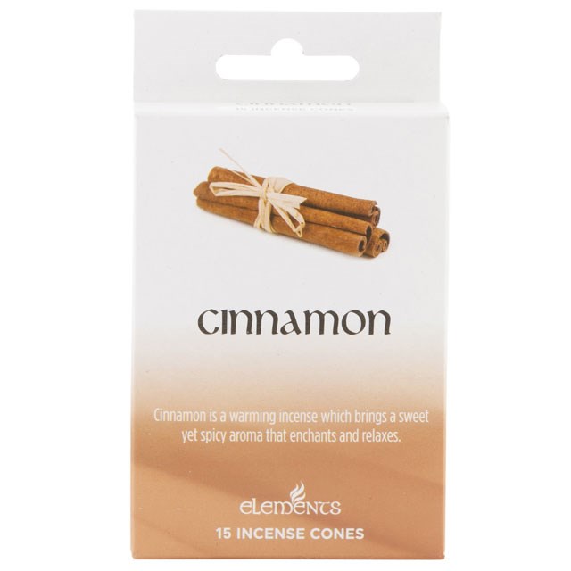 Elements Incense Cones - Cinnamon