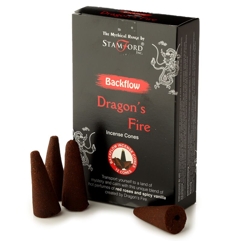 Stamford Backflow Incense Cones - Dragon's Fire