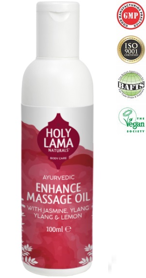 Enhance Holy Lama Naturals Ayurvedic Massage Oil