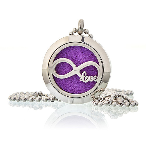 Aromatherapy Diffuser Necklace - Infinity Love