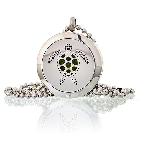 Aromatherapy Diffuser Necklace - Turtle