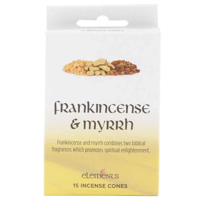 Elements Incense Cones - Frankincense & Myrrh