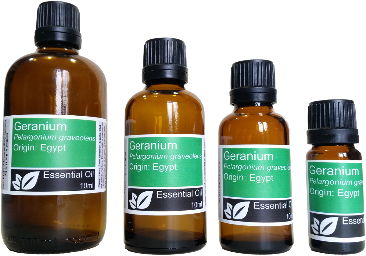 Geranium Essential Oil (pelargonium graveolens)