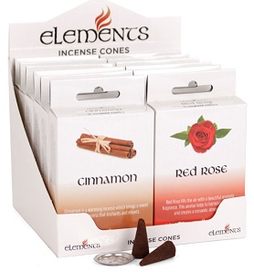 Incense Cones - Elements - Various Scents to Choose From