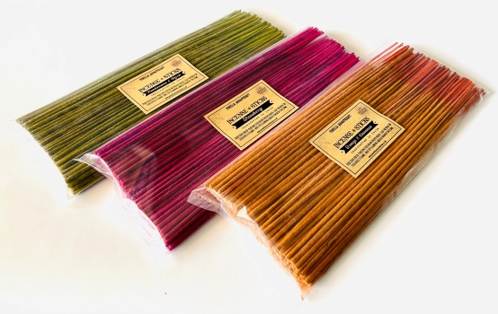 Packs of 100 Indian Masala Incense Sticks - Natural Hand Rolled Incense