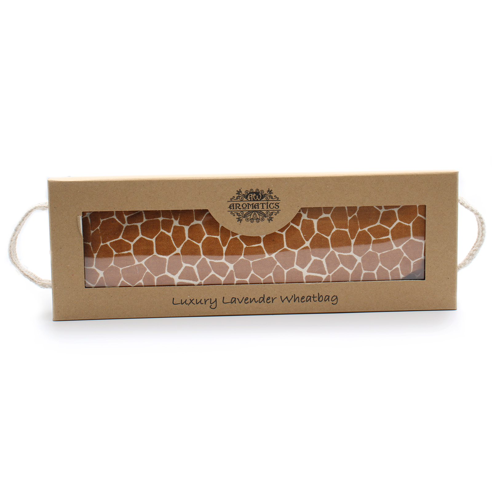 Luxury Lavender Wheat Bag in Gift Box - Madagascar Giraffe
