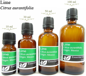 Lime Distilled Essential Oil (citrus aurantifolia)