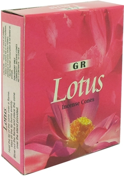 GR Lotus Incense Cones 