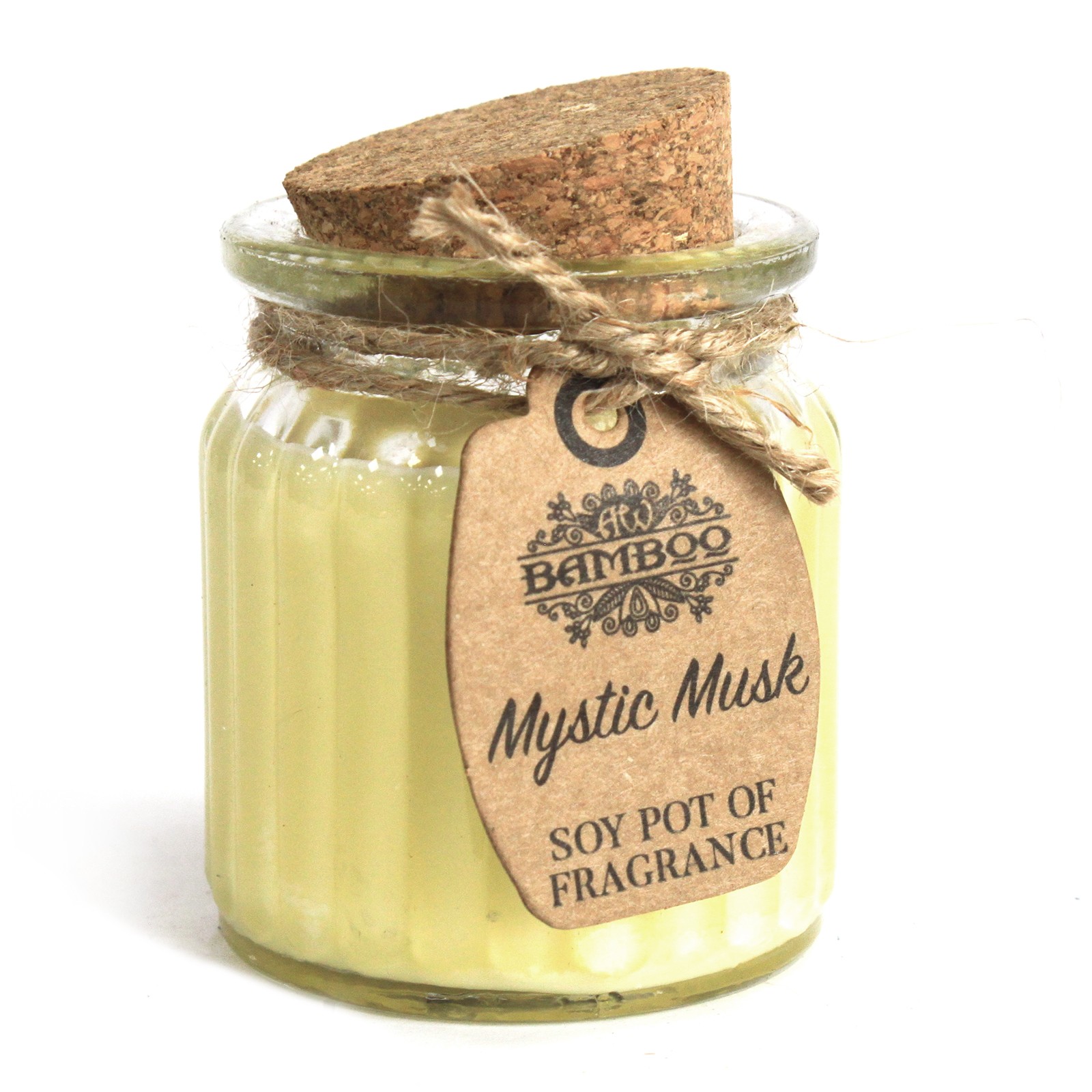 Mystic Musk Soy Wax Candle - Scented Pot Candle