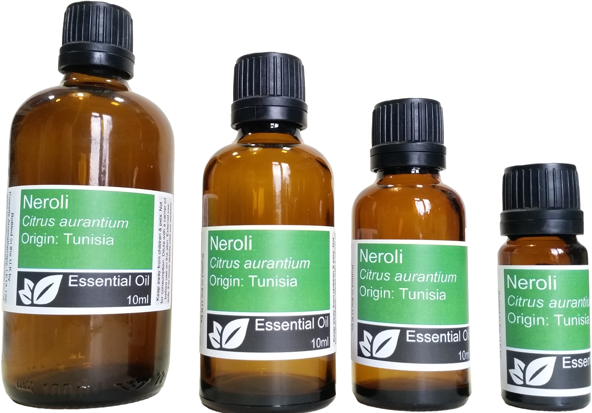 Neroli DILUTE Essential Oil 5% in Grapeseed (Citrus aurantium) - 10ml