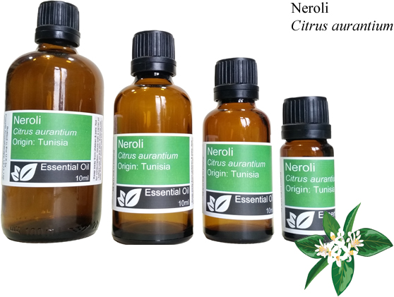 Neroli Essential Oil Blend - Diluted 5% in Grapeseed (Citrus aurantium) 