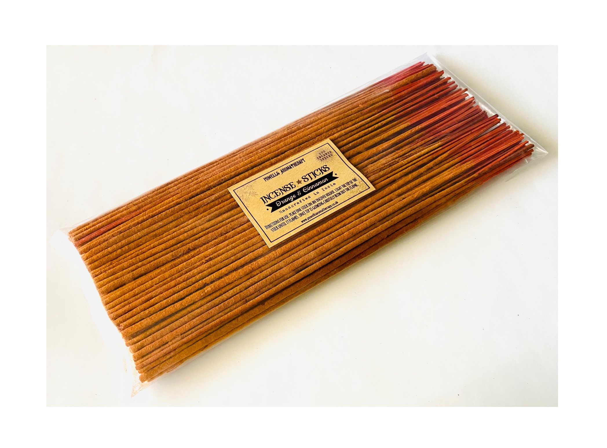 Orange & Cinnamon Incense Sticks (Pack of 100)