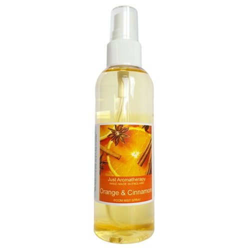 Orange and Cinnamon Room Spray - Aroma Room Mist Spray Home Fragrance & Air Freshener