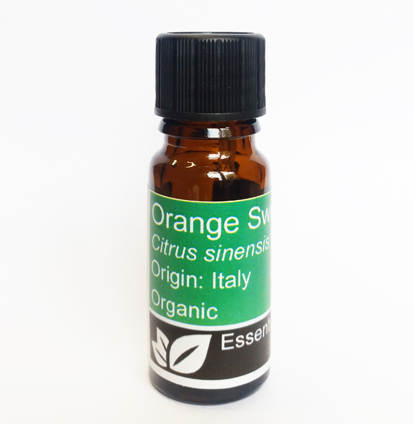 Organic Sweet Orange Essential Oil (Citrus sinensis) 10ml