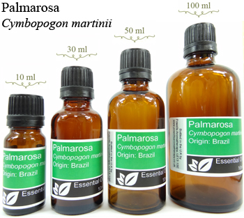 Palmarosa Essential Oil (cymbopogon martinii)