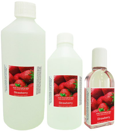 Strawberry Reed Diffuser Refill  - With Free Reeds