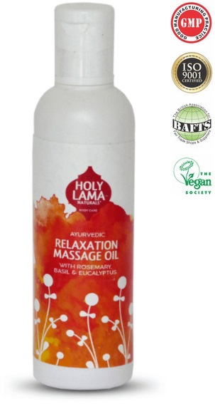 Relaxation Holy Lama Naturals Ayurvedic Massage Oil