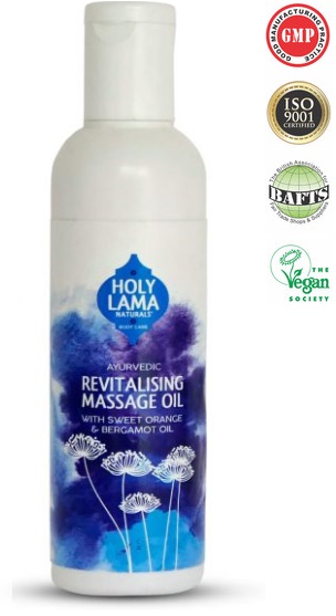 Revitalizing Holy Lama Naturals Ayurvedic Massage Oil