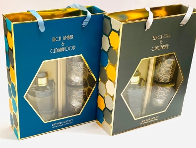 Reed Diffuser Sets in Gift Box With Matching Candles