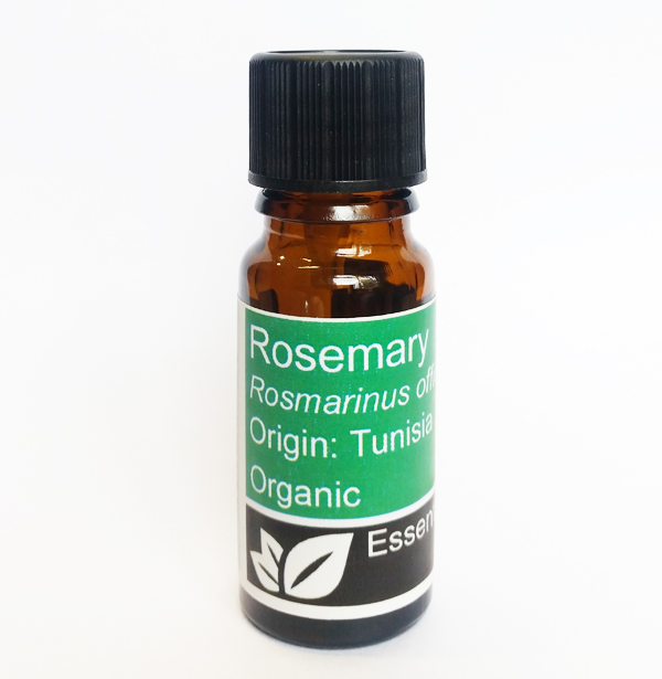 Organic Rosemary Essential Oil (Rosmarinus officinalis) 10ml
