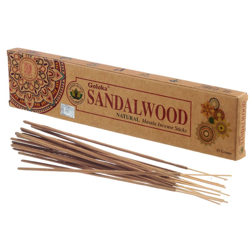 Goloka Organica Masala Incense Sticks - Sandalwood