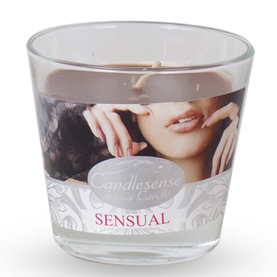 Wax Scented Jar Candle - Sensual